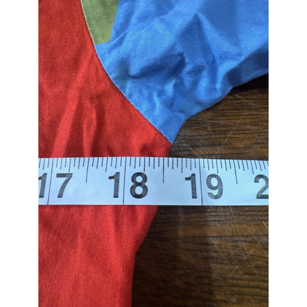 VTG Marimekko Dress 2 Piece Set Womens Medium Multicolor Colorblock Finland 80s - Picture 15 of 16